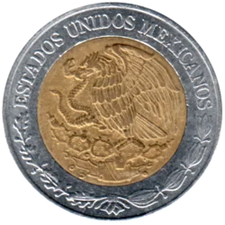 Preview 1 Peso, 2016 obverse