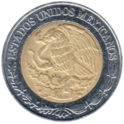 Preview 1 Peso, 2018 obverse