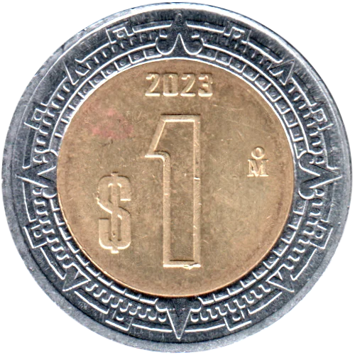 1 Peso, 2023 Reverse