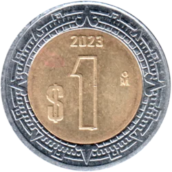 Preview 1 Peso, 2023 reverse
