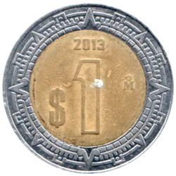 Preview 1 Peso, 2013 reverse