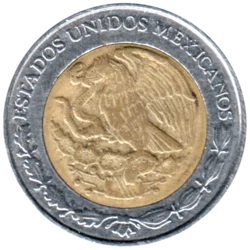 Preview 1 Peso, 2004 obverse
