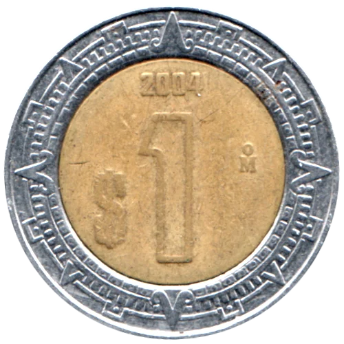 1 Peso, 2004 Reverse