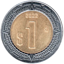 Preview 1 Peso, 2022 reverse