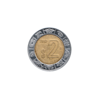 Preview 2 Pesos, 2012 reverse