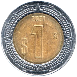 Preview 1 Peso, 2021 reverse