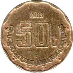 Preview 50 centavos, 2003 reverse