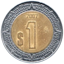 Preview 1 Peso, 2007 reverse