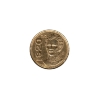 Preview 20 Pesos, 1985 reverse