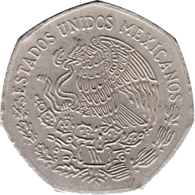 10 Pesos, 1981 Obverse
