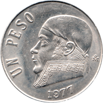 1 Peso, 1977 Reverse