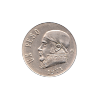 Preview 1 Peso, 1971 reverse