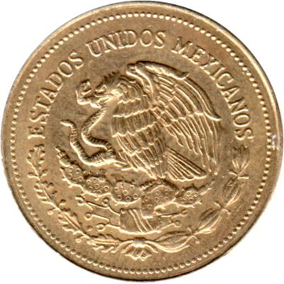 20 Pesos, 1989 Obverse