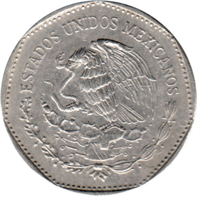 5 Pesos, 1981 Obverse