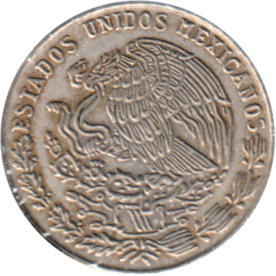 20 centavos, 1977 Obverse