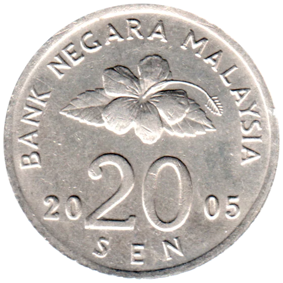 20 sen, 2005 Reverse