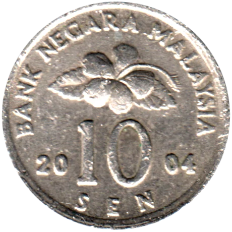 10 sen, 2004 Reverse