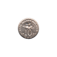 Preview 10 sen, 1999 reverse