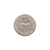 Preview 20 sen, 2008 reverse