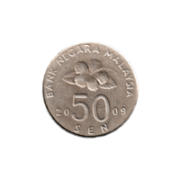 Preview 50 sen, 2009 reverse