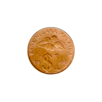 Preview 1 Ringgit, 1990 reverse