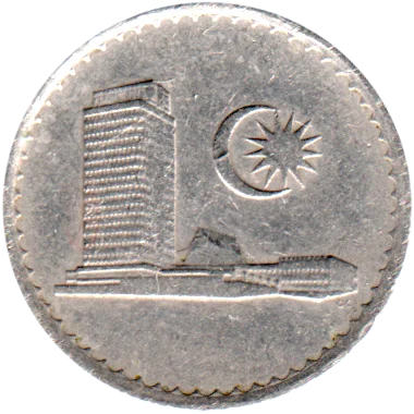 Preview 5 sen, 1973 obverse