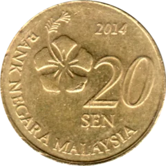Preview 20 sen, 2014 reverse