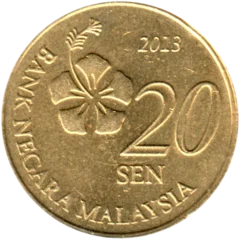 Preview 20 sen, 2013 reverse