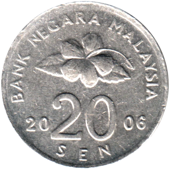20 sen, 2006 Reverse