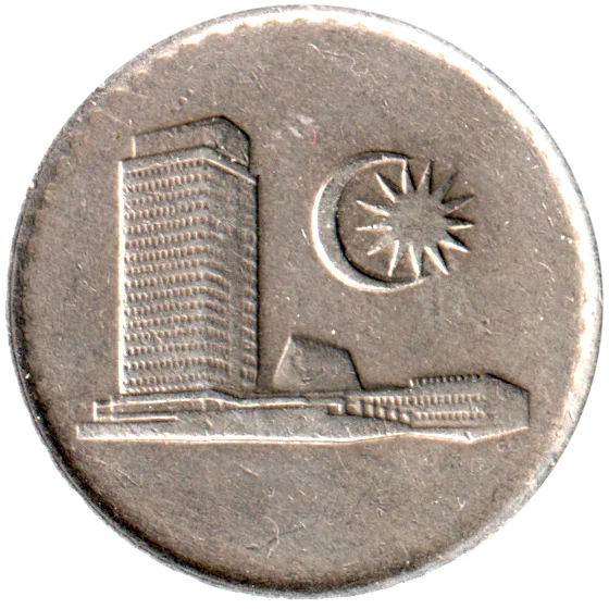 20 sen, 1988 Obverse