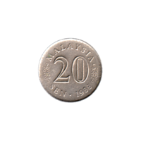 Preview 20 sen, 1988 reverse