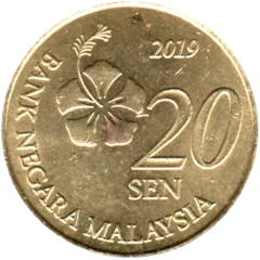Preview 20 sen, 2019 reverse