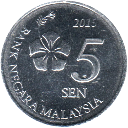 5 sen, 2015 Reverse