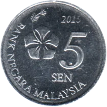 Preview 5 sen, 2015 reverse