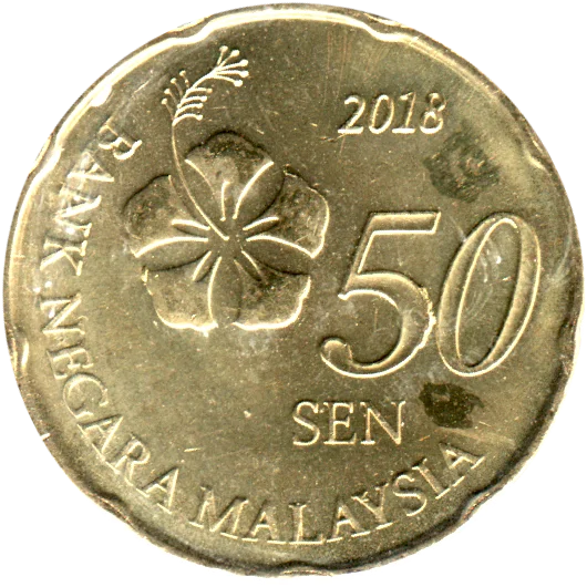 50 sen, 2018 Reverse