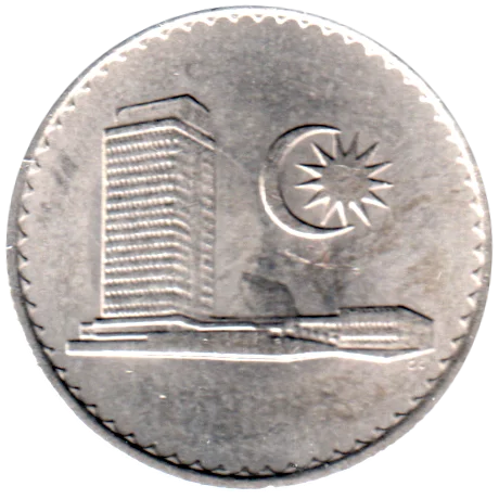 10 sen, 1976 Obverse