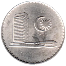 Preview 10 sen, 1976 obverse