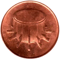 Preview 1 sen, 2007 obverse