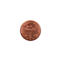 Preview 1 sen, 1990 reverse