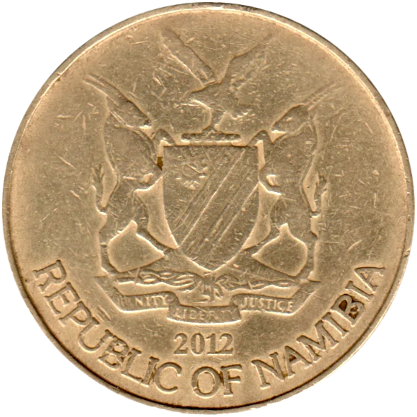 5 Dollars, 2012 Obverse