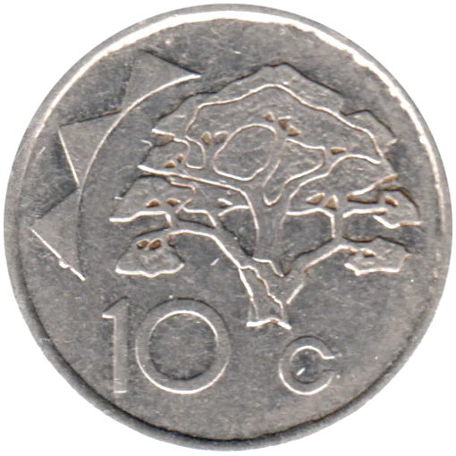 10 cents, 1993 Reverse