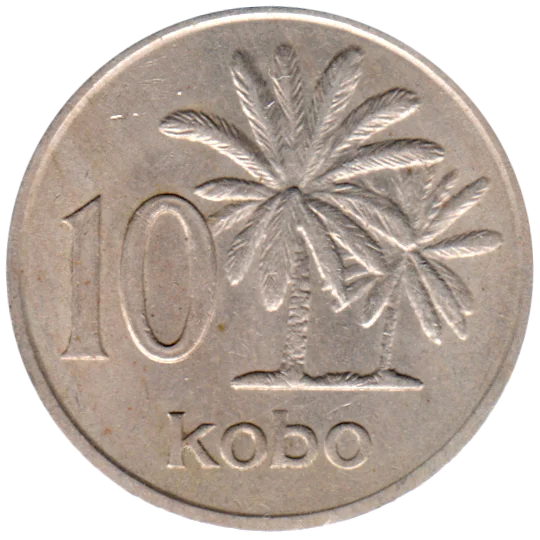 10 kobo, 1976 Reverse
