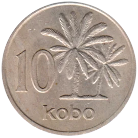 Preview 10 kobo, 1976 reverse