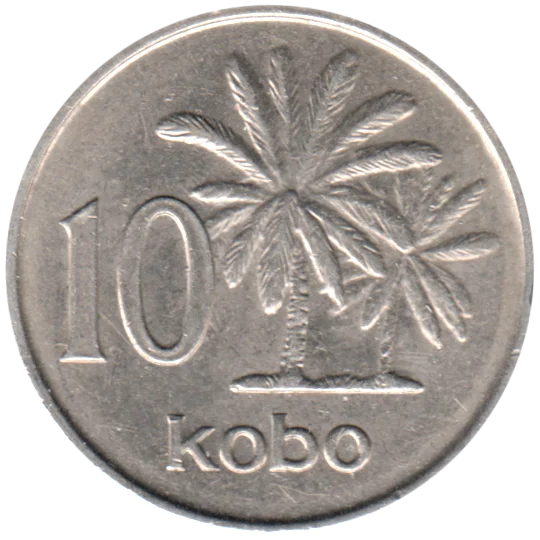 10 kobo, 1989 Reverse