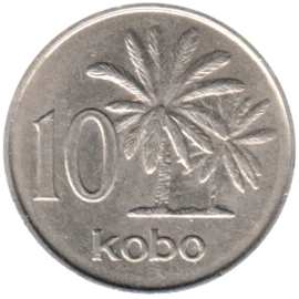 Preview 10 kobo, 1989 reverse