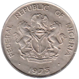 Preview 10 kobo, 1973 obverse