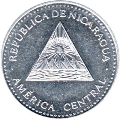 1 Córdoba, 2014 Obverse