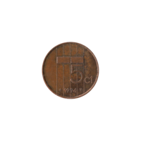 Preview 5 cents, 1994 reverse