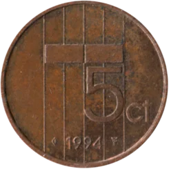 Preview 5 cents, 1994 reverse