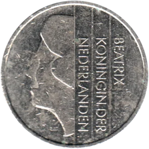Preview 1 Guilder, 1987 obverse